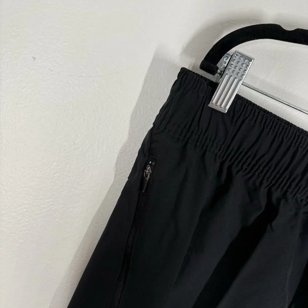 Express Men Sz XL Black Drawstring Elastic Waist Zip Pocket 7
